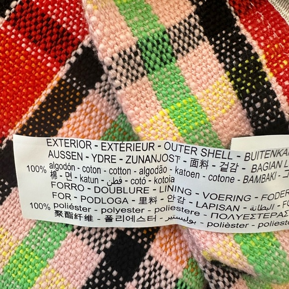 Zara Multicolor Plaid Midi Skirt medium - Picture 11 of 11